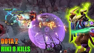Riki 8 Kills Dota 2 Turbo Mode