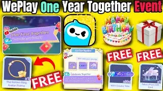 WePlay 1 Year Together Event 🎉 Free Rewards | Avatar Frame, Creator Title & More