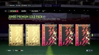 Fifa 22 - 23, jumbo premium gold pack !
