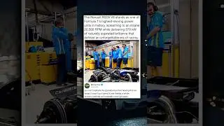 The Renault RS26 V8 stands as one of Formula 1's highest-revving power units in history, screaming