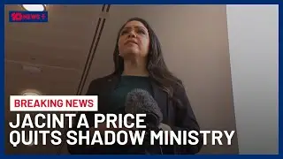 Senator Jacinta Nampijinpa Price Quits Shadow Ministry After Indian Migrants Comments | 10 News+