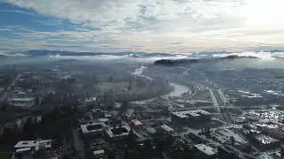 Drone Over Eugene