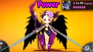 The Power of Icares (Dark Sylphide) [Crazy] - Summoners War