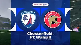 EA Sports FC 26 | Chesterfield vs Walsall - EFL League Two | Gameplay PS5