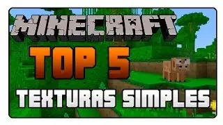 Top 5 Texture Packs Minecraft 1.7.2 Minimalist [+Download] | Pocos Recursos