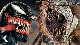 Venom & Symniotes vs. Xenophages Escena del combate final - Venom: El último baile | Tom Hardy