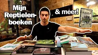 AL Mijn REPTIELENBOEKEN van 1964 tot en met 2025! | Inclusief Dvd's & Tijdschriften!