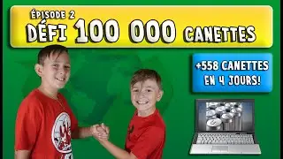 558 canettes en 4 jours gr&acirc;ce &agrave; VOTRE aide! ♻️ Le d&eacute;fi 100 000 canettes se poursuit!