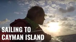 Sailing alone from Cuba to Grand Cayman. And TURTLES!!! - UNTIE THE LINES II #53