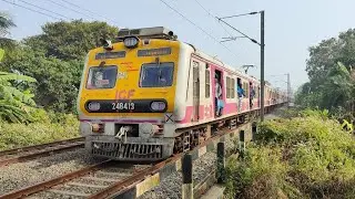37917/Howrah-Katwa Local Train || Indian ICF made modern & high speedy Local Train