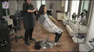 2026-03 Radka preview - long thick hair chopped to short bob