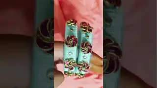 CUSTOMIZED SILK THREAD BANGLES || THRAYEE CRAFTS