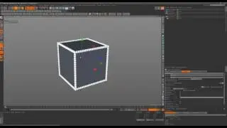 Cinema 4D. Клонирование вдоль краёв объекта. Cloner, Tracer, Push Apart.
