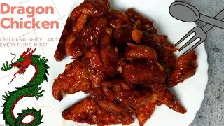 Dry Dragon chicken Recipe/Indo-Chinese Cuisine/Easy Chicken Starters/ [Non Veg Starter - 4]