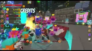 1,000,000 Credits In Roblox Giant Simulator + Weird Music Glitch (Read Description)