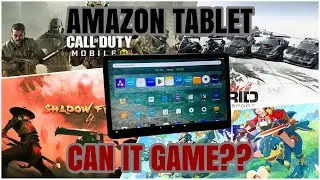 Gaming on the Amazon Fire HD 10 Gen 11!