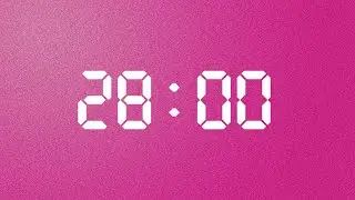 28 Minute Timer Refined Work | Rose Gold Edition | NX
