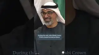 Abu Dhabi Crown Prince Visits IDEX 2025