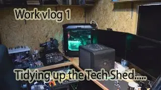 Behind the scenes at the tech shed..