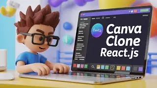 Редактор изображений и графики PDF на React.js Canva Clone с использованием Fabric.js и Canvas в ...
