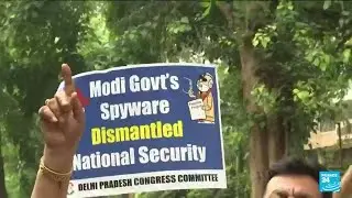 Indian parliament disrupted over Pegasus snooping claims &bull; FRANCE 24 English