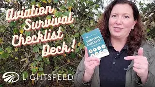 Lightspeed Aviation Survival Checklist Deck