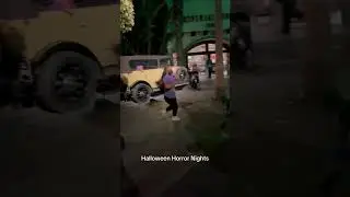 Is Halloween Horror Nights scarier than Knotts scary farm? #shorts