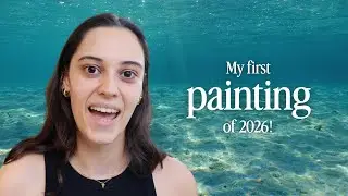 Artists Diaries | My 1st Painting of 2026!