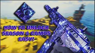 HOW TO GET ROYAL HELIX CAMO FAST & EASY😍ALL SEASON 4 WARZONE REWARD CAMOS❗️