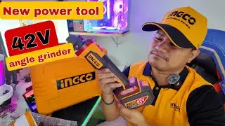 Ingco angle grinder  42v #ingco #ingcotools 