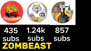 Let&rsquo;s Make Me The Most Subscribed Zombeast On YouTube! (@ZombeastGaming)