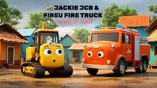 &ldquo;🚜 Jackie JCB & Fireu Fire Truck &ndash; વરસાદની મસ્તી&rdquo;