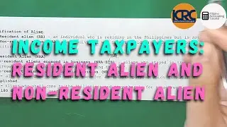 Individual Income Taxpayers - Resident and Non-resident Alien