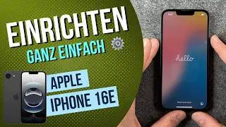 iPhone16e Ersteinrichtung
