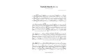 Turkish March by Beethoven for Cello Trio | SHEET MUSIC