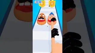 Finger Runner Gameplay lv87 #shorts #ytshorts #finger #dirtyfingerrun#games