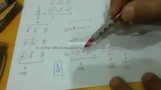 Matrices and Determinants 13: co-factor matrix
