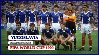 Yugoslavia - Qualification for FIFA World Cup 1990