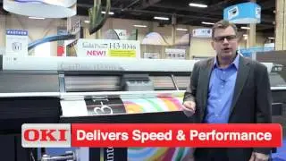 Oki ColorPainter H3-104s High Performance Solvent Printer - Plotterpro