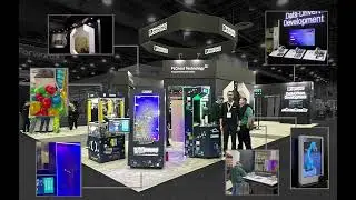 Trade show details that helped make Phoenix Contact's booth stand out