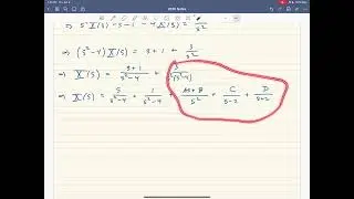 Example  x'' 4x=3t, x0 = 1, x'0 = 1