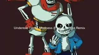 Undertale Techno Madness (Papyrus Fight Remix)