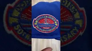 Los Angeles Dodgers 50th Anniversary New Era 59Fifty Fitted Hat Glow in the Dark Blue Red Under Brim