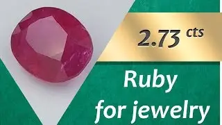 Ruby Jewelry: Design Unique Jewelry with Ruby 2.73 Carats