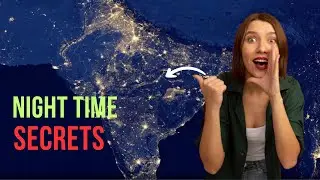Unveiling Hidden Wonders: Earth at Night | Stunning View from Space.