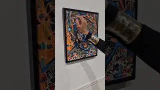 rosemary summers art  Scarab Club Detroit  paintint title:  Smokin in the Dark