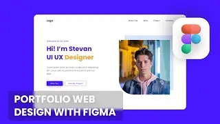 Create simple UI UX Portfolio with FIGMA
