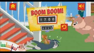 Tom And Jerry Musical Stairs (short gameplay website game)