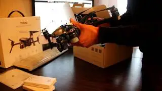 walkera vitus 320 обзор, распаковка, part 1