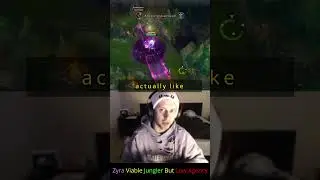 August - Zyra Viable Jungler But Low Agency